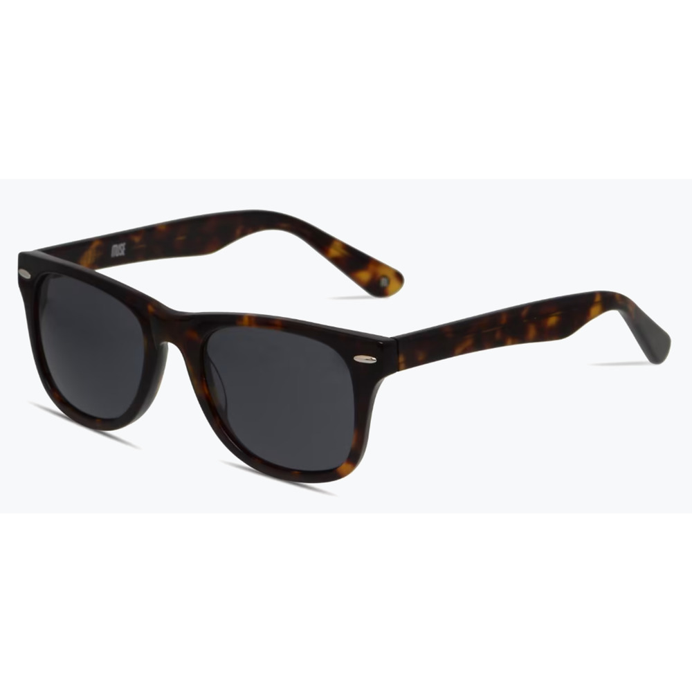 MUSE 32-000394 BLACK ACETATE EYEGLASSES FRAMES 51-20-145 RX